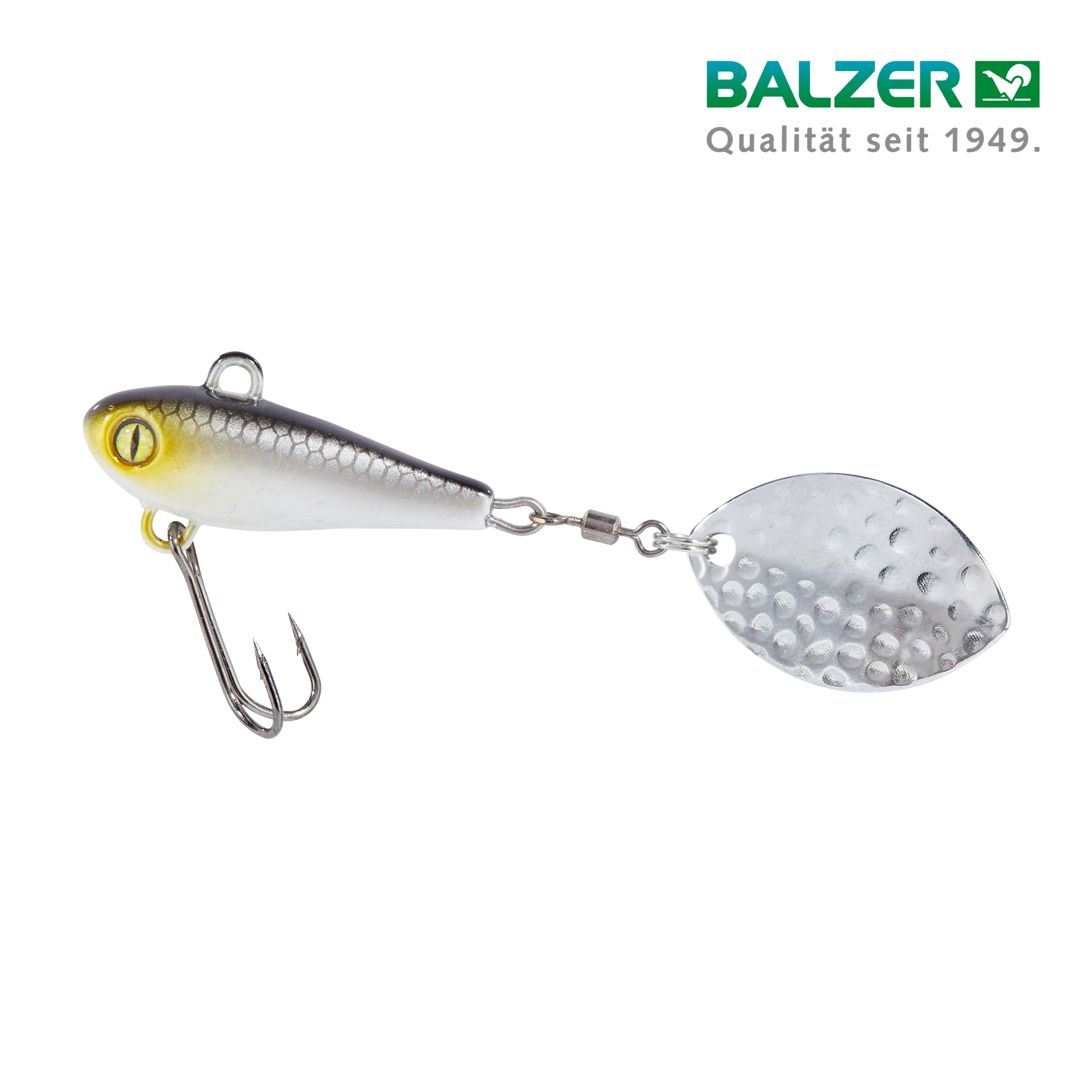 Shirasu Street Spin Buddy mit Zwillingshaken 8g